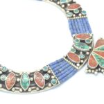 Collar Silver 925, Vintage Look with Blue Lapis 3